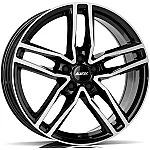 Alutec Ikenu diamond-black frontpolished 8x19 5x112 ET20 CB66,6 R14 785 kg IKE80920M83-1