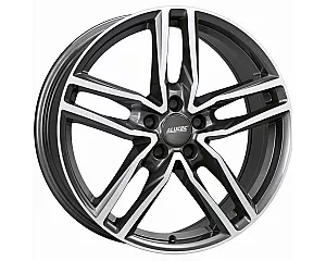 Alutec Ikenu Graphite Polished 6,5x16 4x108 ET32 CB65,1 Flat 635 kg IKE65632CP12-9