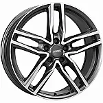 Alutec Ikenu Graphite Polished 6,5x16 4x108 ET32 CB65,1 Flat 635 kg IKE65632CP12-9