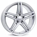 Alutec M10 polar-silver 7,5x17 5x112 ET45 CB66,6 R14 790 kg M10-75745M81-0
