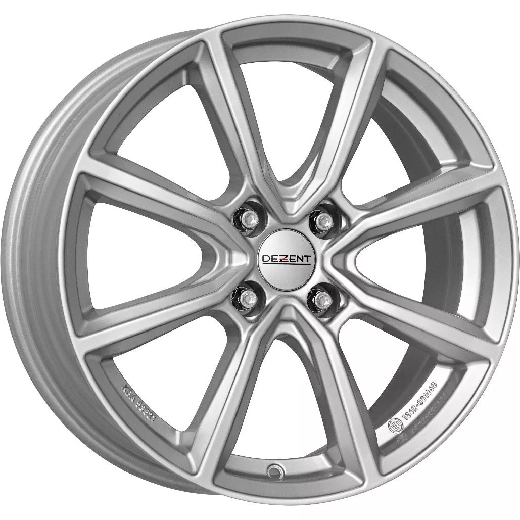 Dezent TN Silver 5,5x15 4x100 ET45 CB60,1 60° 590 kg TTNJ2SA45